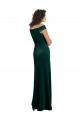 Long Dark Green Cap Sleeves A-Line Formal Evening Gown / Prom Dress / Bridesmaid Dress Canberra