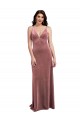 Long Cinnamon Rose Sleeveless A-Line Low Back Formal Evening Gown / Prom Dress / Bridesmaid Dress Canberra