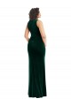 Long Dark Green Sleeveless Trumpet Semi Formal Evening Dress / Prom Dress / Bridesmaid Dress Canberra