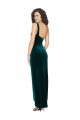 Long Dark Green Sleeveless Sheath Low Back High Low Evening Gown / Prom Dress / Bridesmaid Dress Canberra