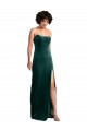 Long Dark Green Sleeveless Sheath Low Back Black Tie Evening Gown / Prom Dress / Bridesmaid Dress Canberra